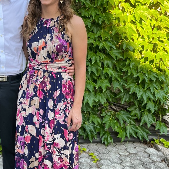 Laura Halter Maxi Dress wedding guest dress - Picture 1 of 4